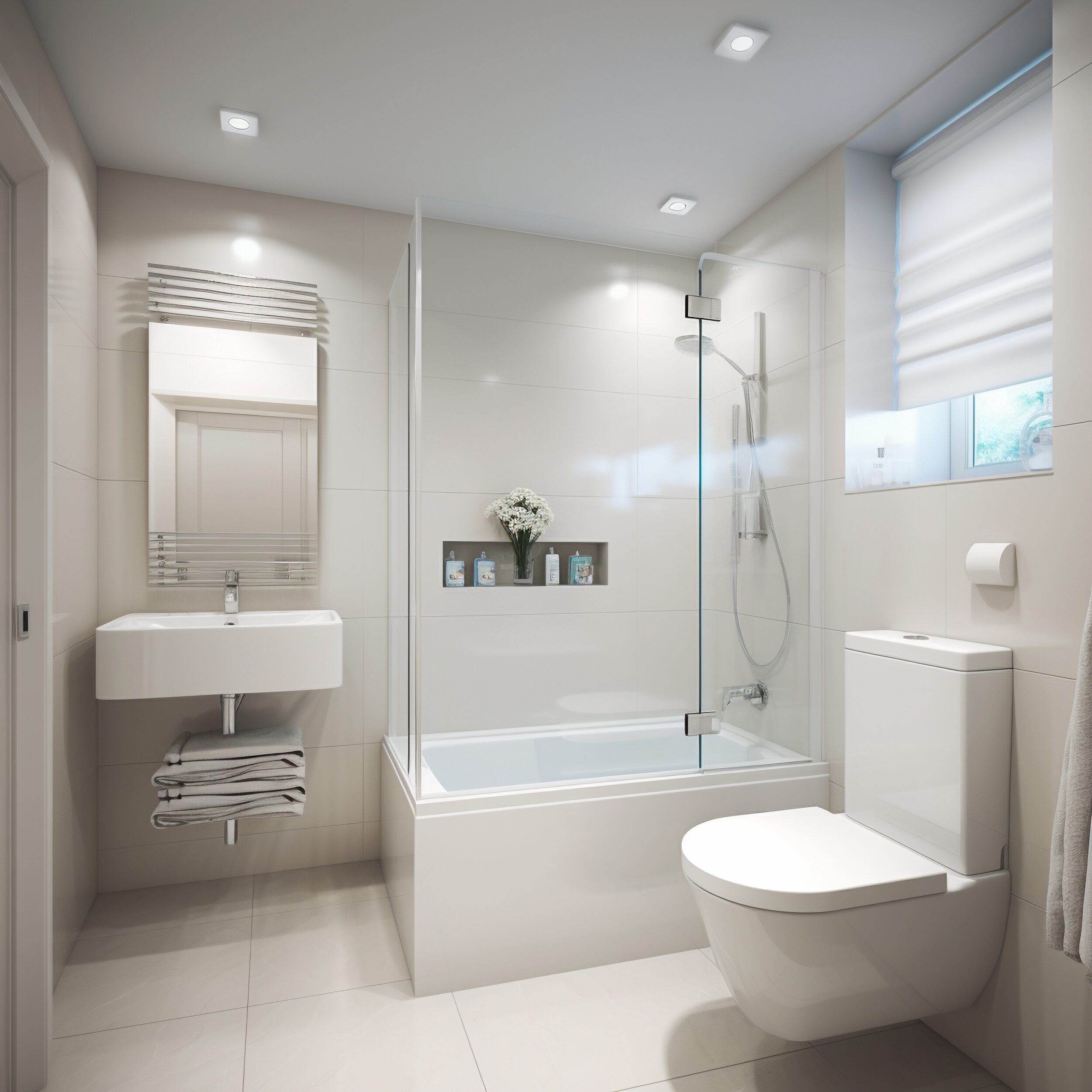 Tub to Shower conversion