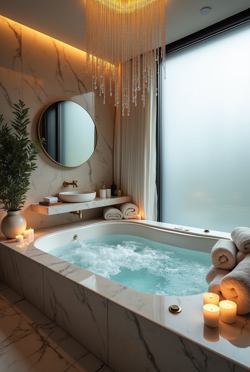 Jacuzzi bath remodel